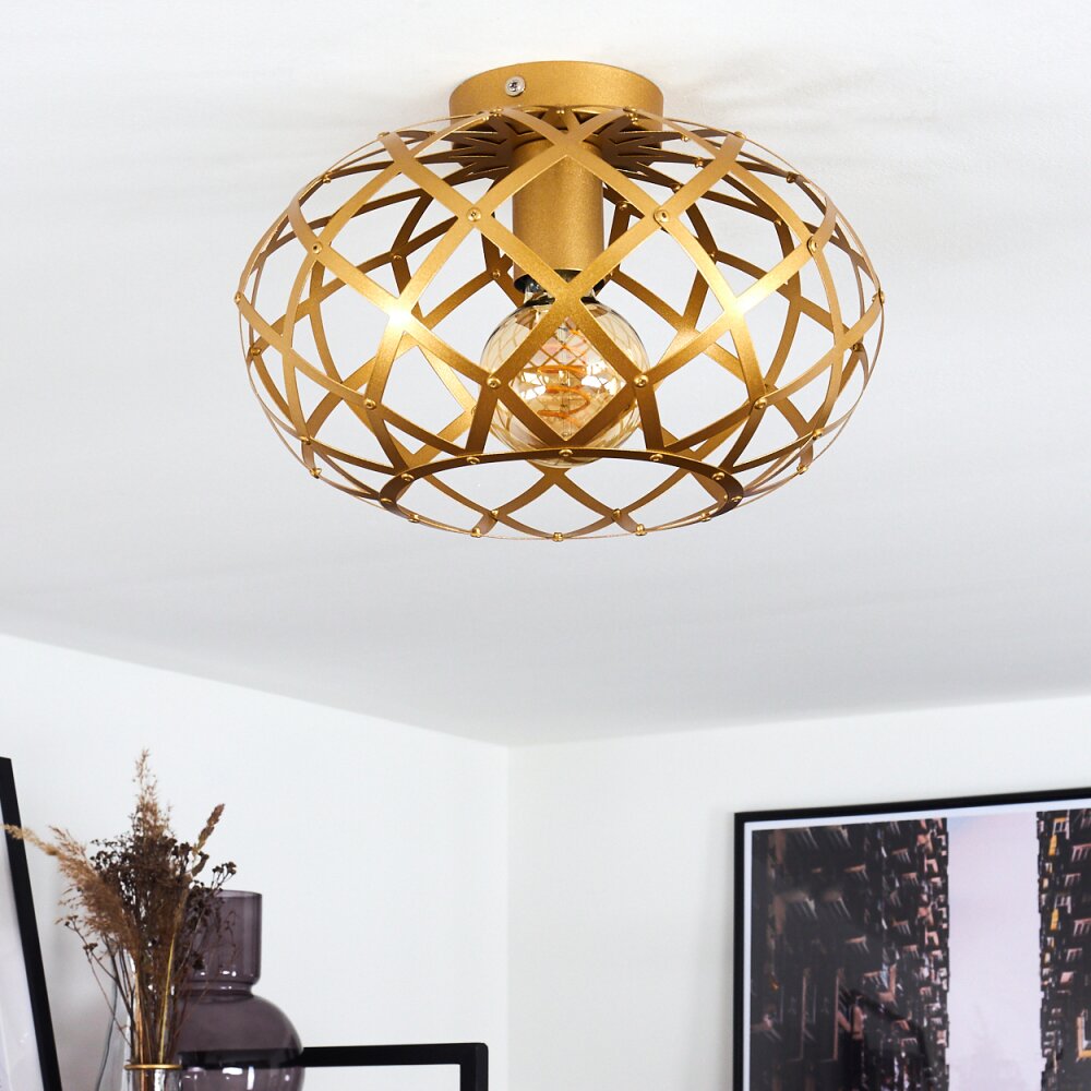 Shupá Ceiling Light gold, brass, 1-light source
