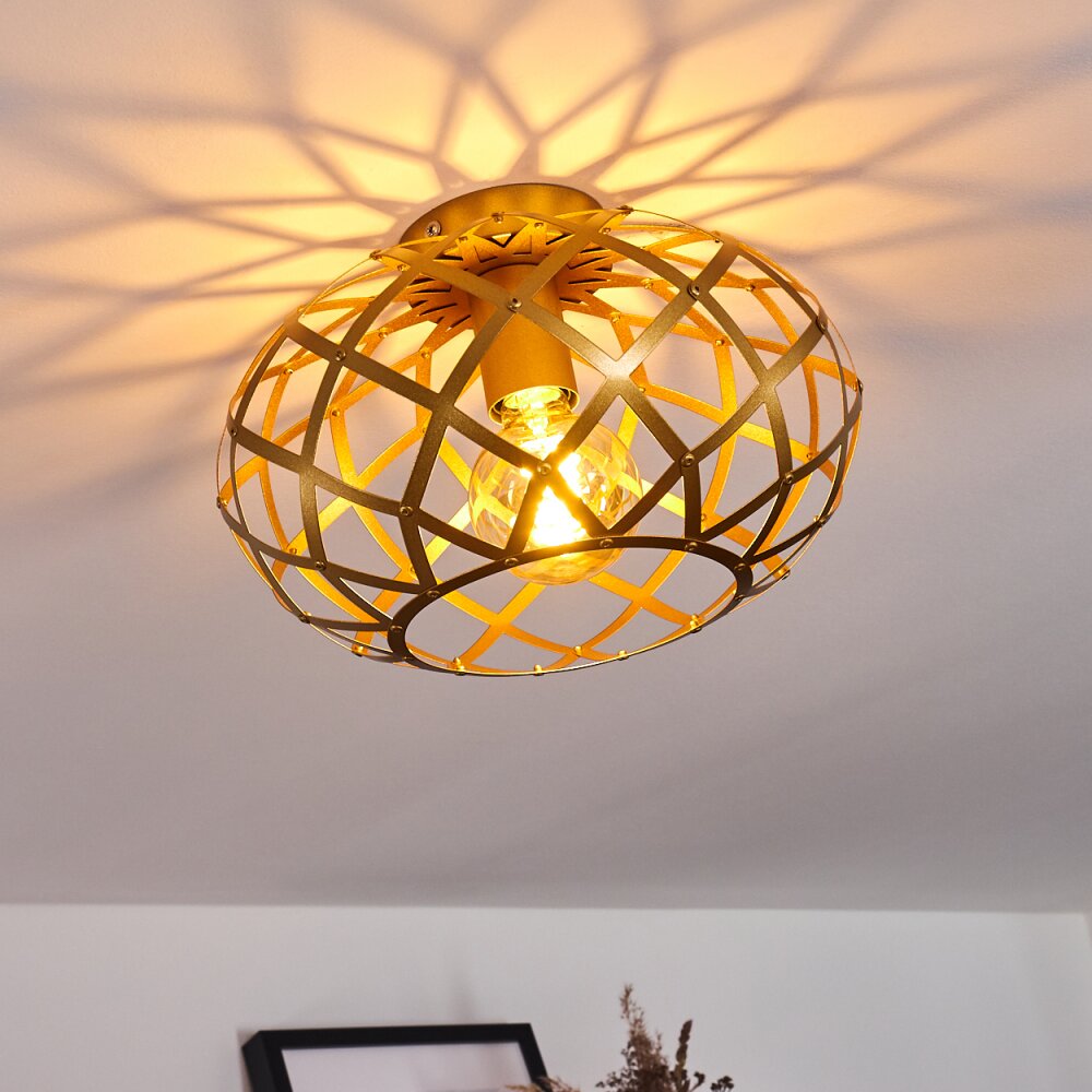Shupá Ceiling Light gold, brass, 1-light source