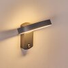 Carinola Outdoor Wall Light LED anthracite, 1-light source, Motion sensor