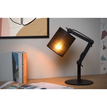 Brilliant Table lamp 94524/09 black Woodline