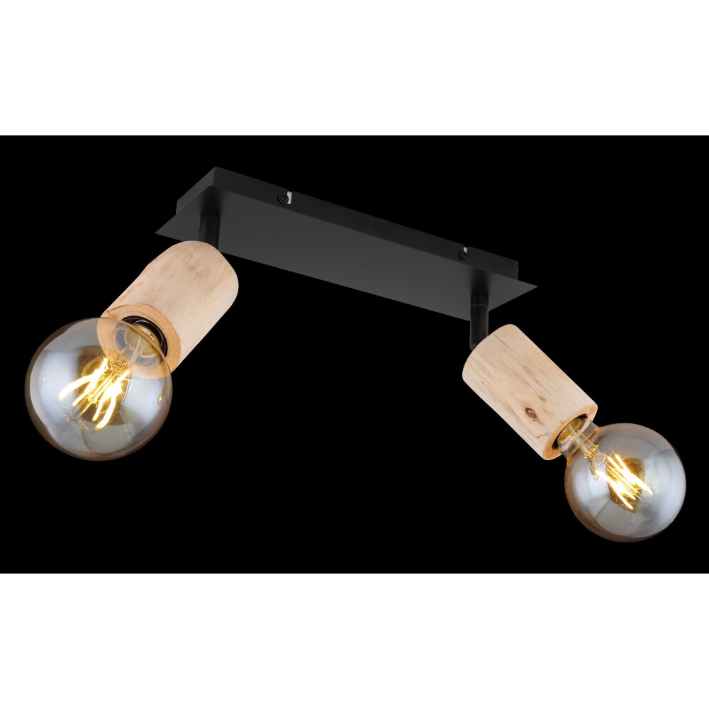 Globo JOSEBA Spotlight black, 2-light sources
