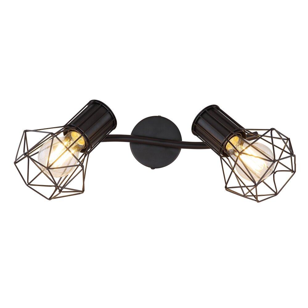 Globo PRISKA Spotlight black, 2-light sources