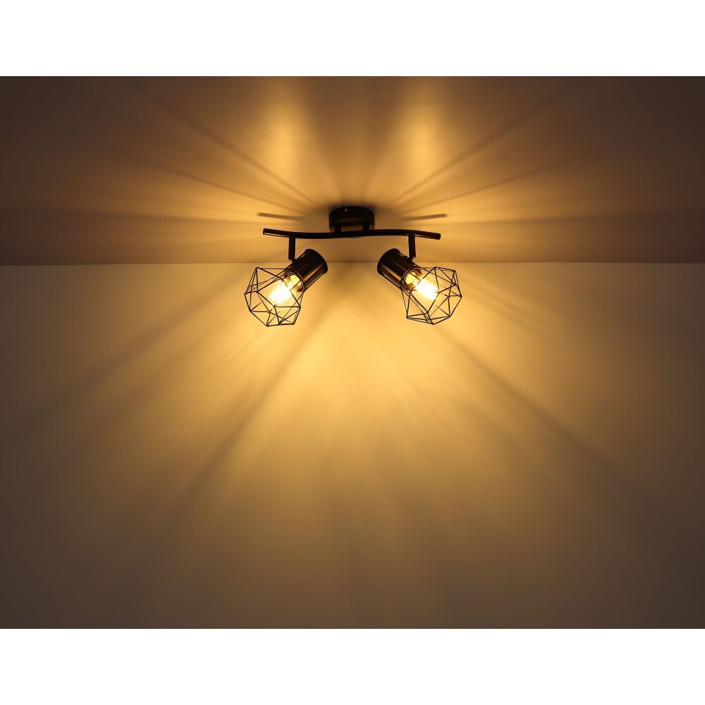 Globo PRISKA Spotlight black, 2-light sources