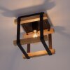 Leuchten Direkt EDITH Ceiling Light Light wood, black, 1-light source