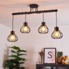 Gainsville Ceiling Light black, 4-light sources