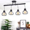 Gainsville Ceiling Light black, 4-light sources