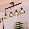 Gainsville Ceiling Light black, 4-light sources