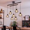 Gainsville Ceiling Light black, 7-light sources