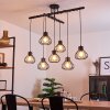 Gainsville Ceiling Light black, 7-light sources