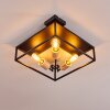 Salla Ceiling Light Light wood, black, 3-light sources