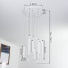 Porquera Pendant Light LED white, 11-light sources