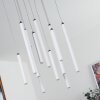 Porquera Pendant Light LED white, 11-light sources