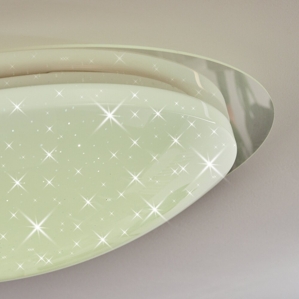 Rosenga Ceiling Light LED white, 1-light source, Remote control
