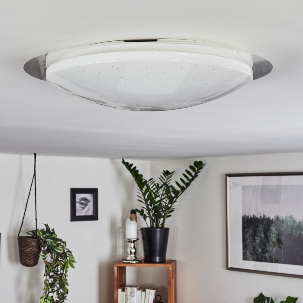 Rosenga Ceiling Light LED white, 1-light source, Remote control