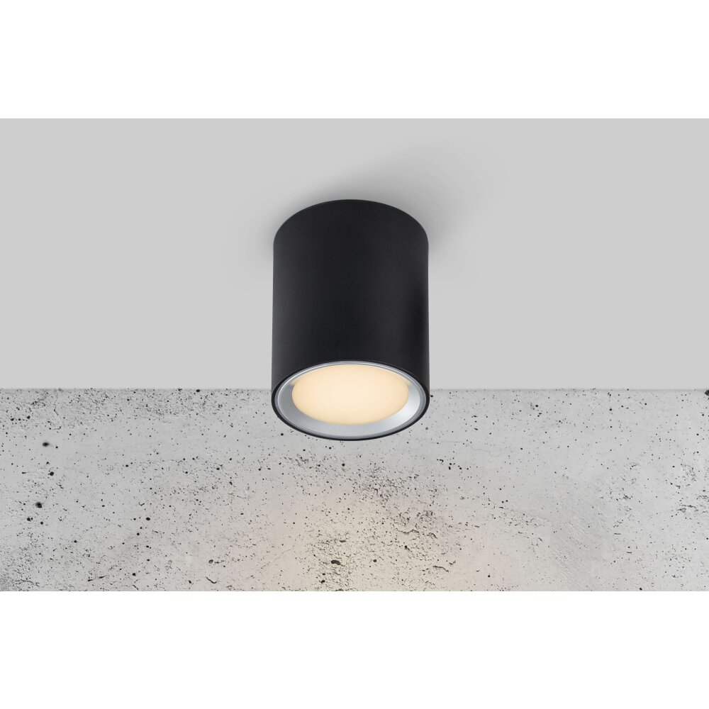 Nordlux Fallon Ceiling Light LED black, 1-light source