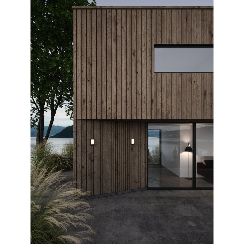 Nordlux Nestor Outdoor Wall Light LED black, 1-light source