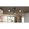 Globo ARGUSTO Ceiling Light black, 3-light sources