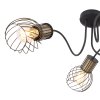 Globo ARGUSTO Ceiling Light black, 3-light sources