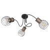 Globo ARGUSTO Ceiling Light black, 3-light sources