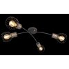 Globo ARGUSTO Ceiling Light black, 4-light sources