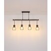 Globo ARGUSTO Pendant Light black, 4-light sources