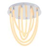 Globo KAIA Ceiling Light LED chrome, 1-light source