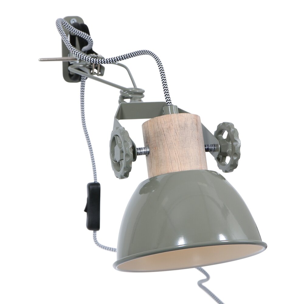 Steinhauer Gearwood Wall Light green, 1-light source