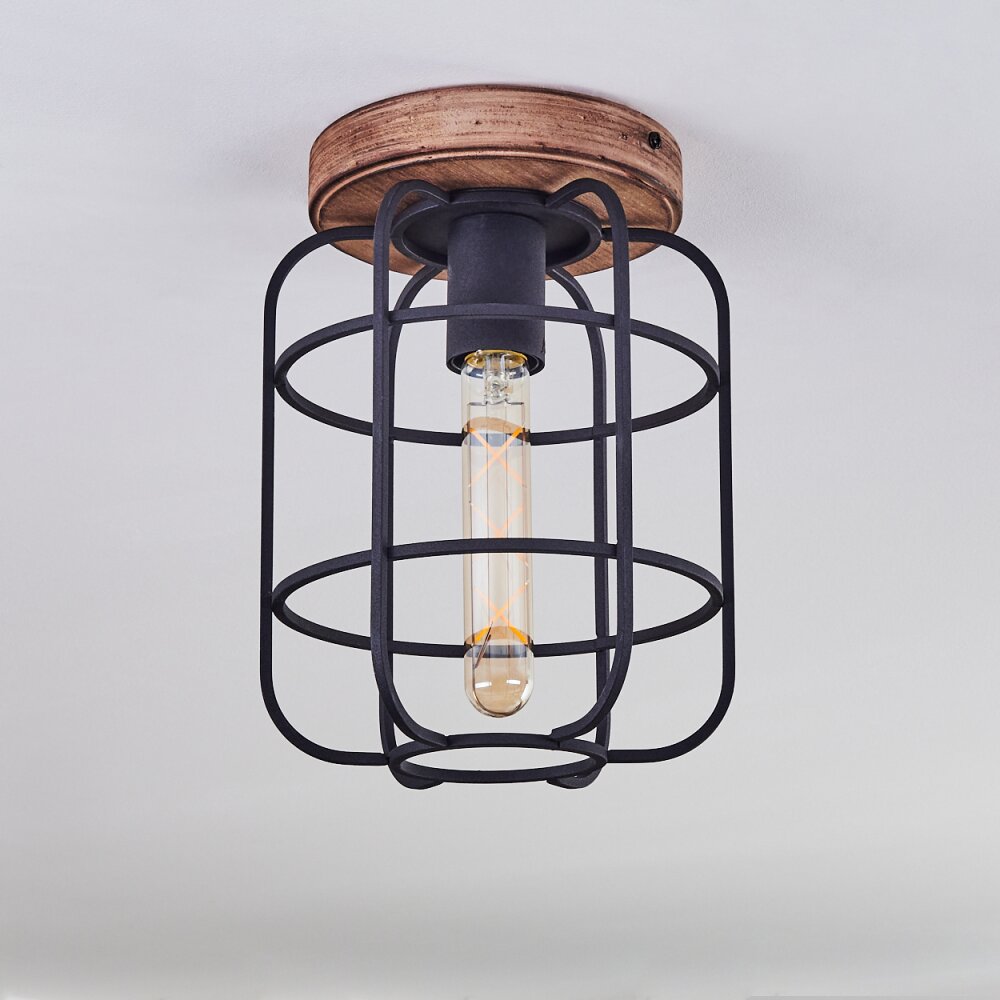 Husvik Ceiling Light Dark wood, 1-light source