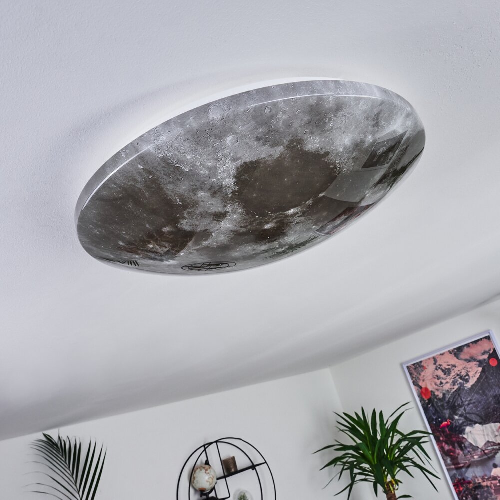 Keru Ceiling Light LED white, 1-light source, Remote control