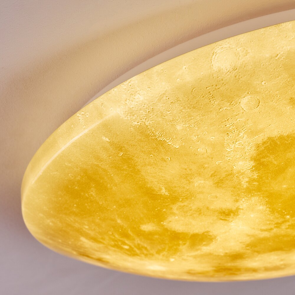 Keru Ceiling Light LED white, 1-light source, Remote control