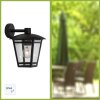 Brilliant Riley Outdoor Wall Light black, 1-light source