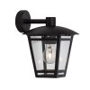 Brilliant Riley Outdoor Wall Light black, 1-light source