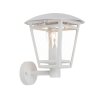 Brilliant Riley Outdoor Wall Light white, 1-light source