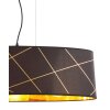 Globo BEMMO Pendant Light black, 3-light sources