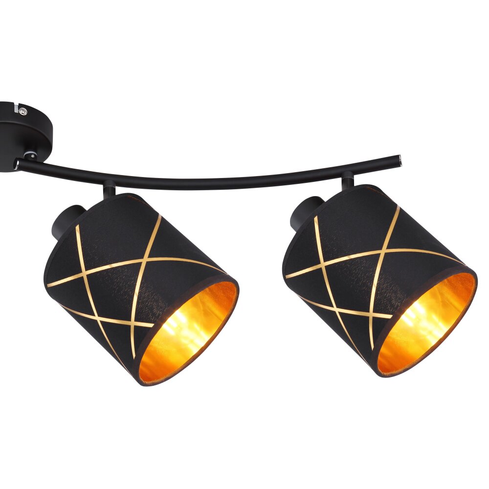 Globo BEMMO Ceiling Light black, 4-light sources