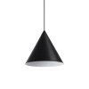 Ideallux A-LINE Pendant Light black, 1-light source