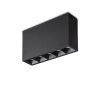 Ideallux LIKA Ceiling Light LED black, 1-light source