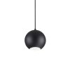 Ideallux MR Pendant Light black, 1-light source