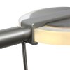 Steinhauer Turound Wall Light LED stainless steel, 1-light source