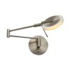 Steinhauer Turound Wall Light LED stainless steel, 1-light source