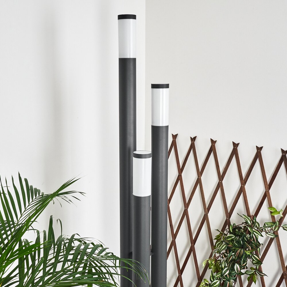 Gaborone path light anthracite, 3-light sources
