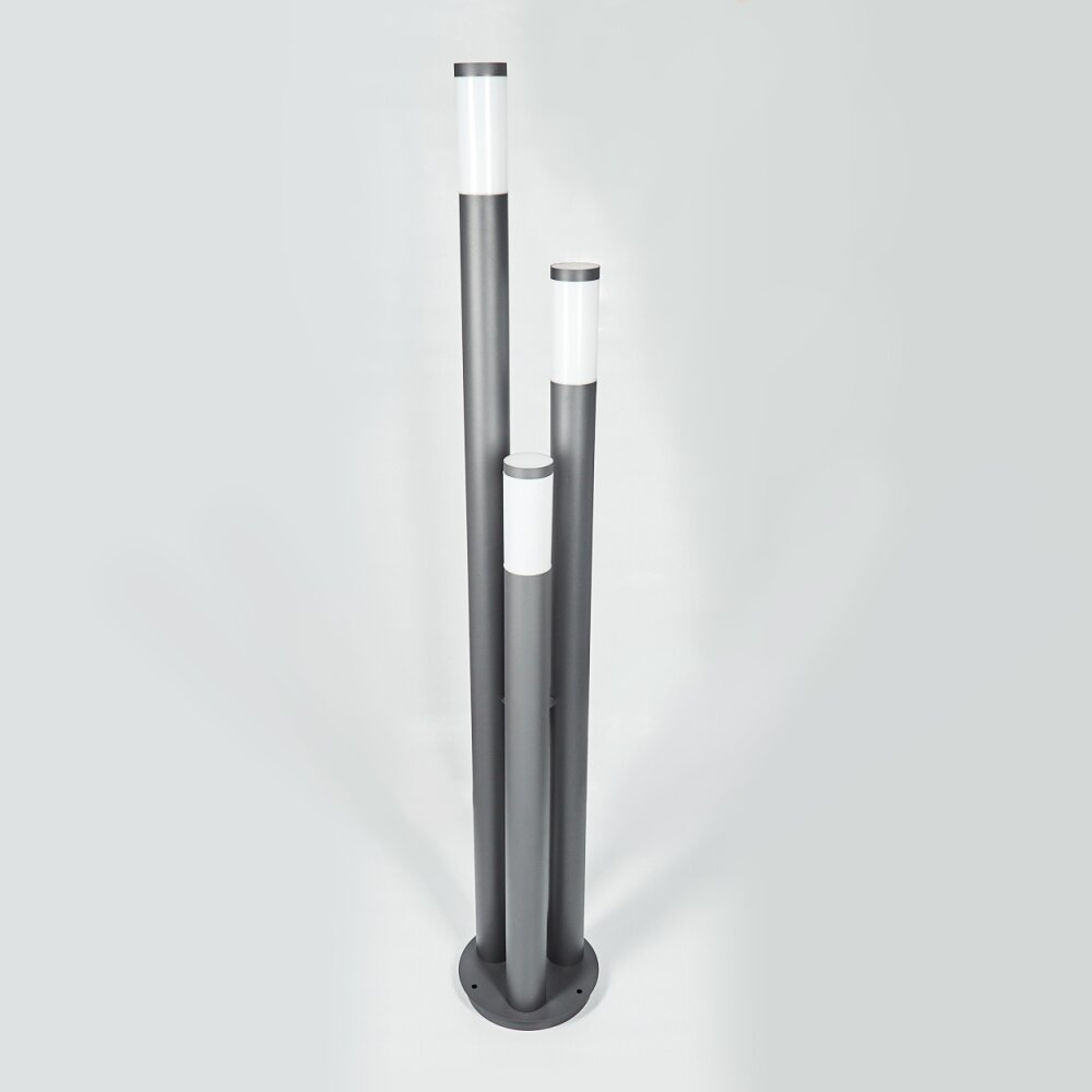 Gaborone path light anthracite, 3-light sources