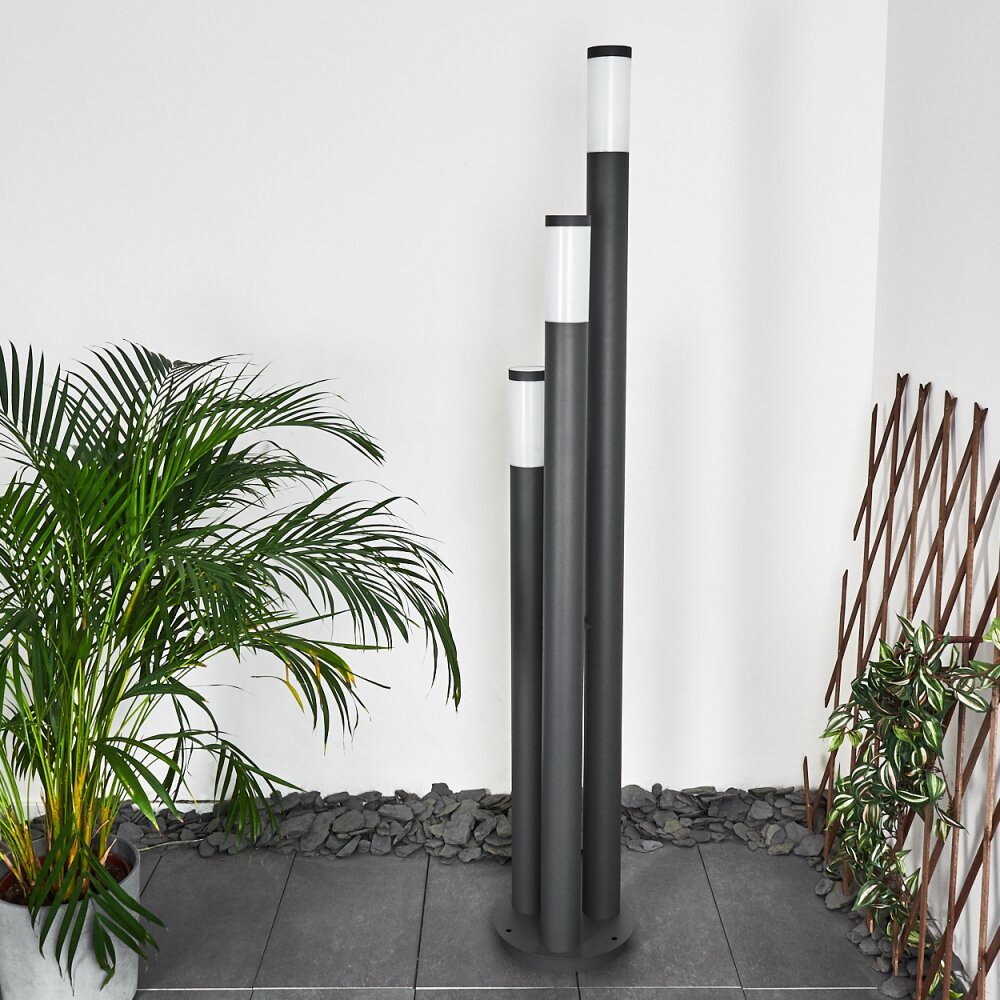 Gaborone path light anthracite, 3-light sources