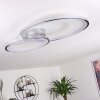 Tuzik Ceiling Light LED chrome, 1-light source