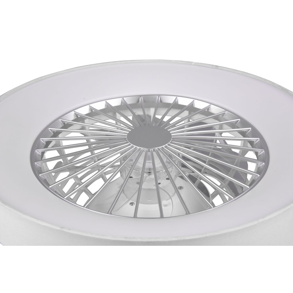 Reality Farsund ceiling fan LED white, 1-light source, Remote control