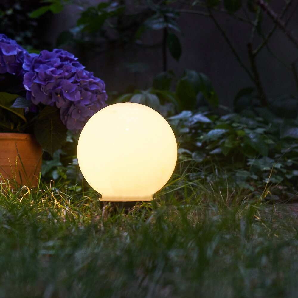 CAMPINAS globe light LED black, white, 1-light source