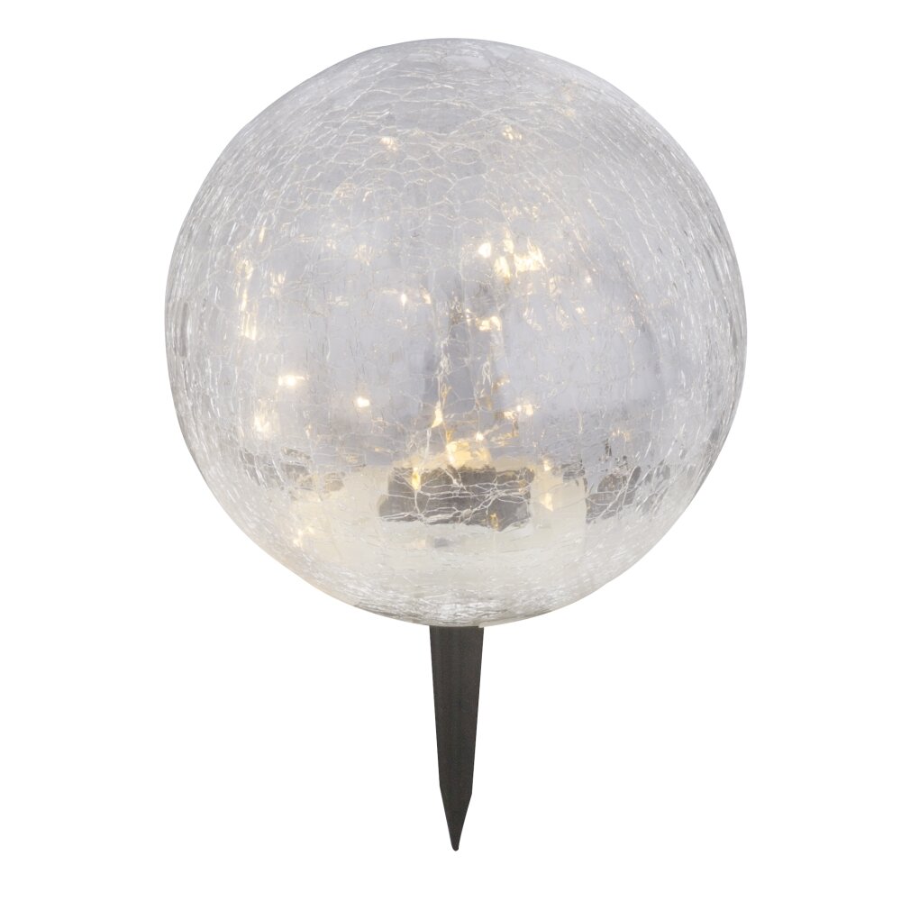 Globo SOLAR globe light LED black, 20-light sources