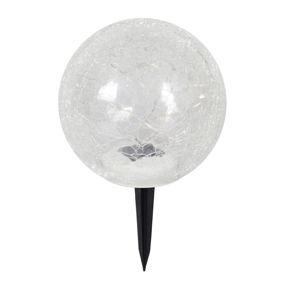 Globo FROST Solar Light LED black, 15-light sources