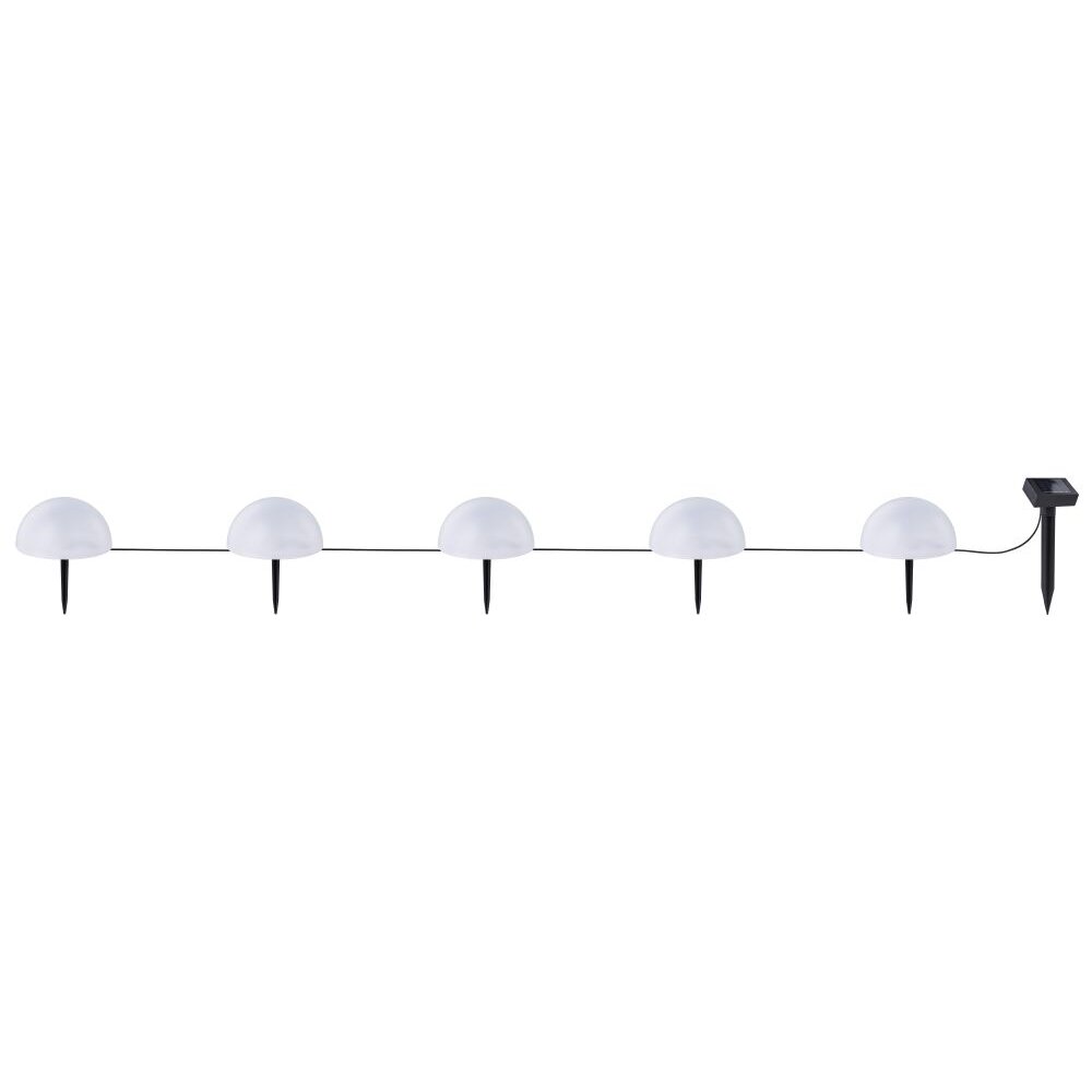 Globo JÖRG Solar Light LED black, 5-light sources