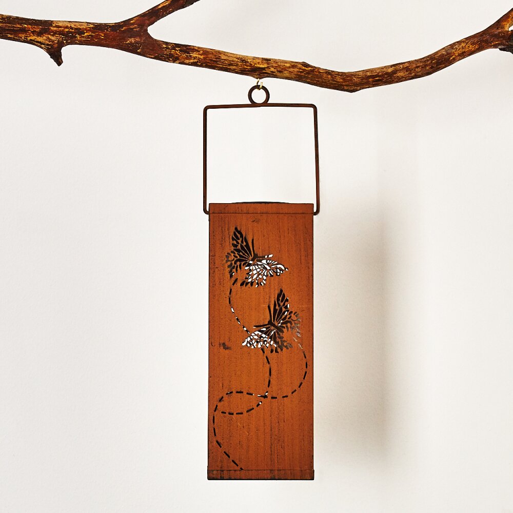 Parikia solar light LED rust-coloured, 1-light source